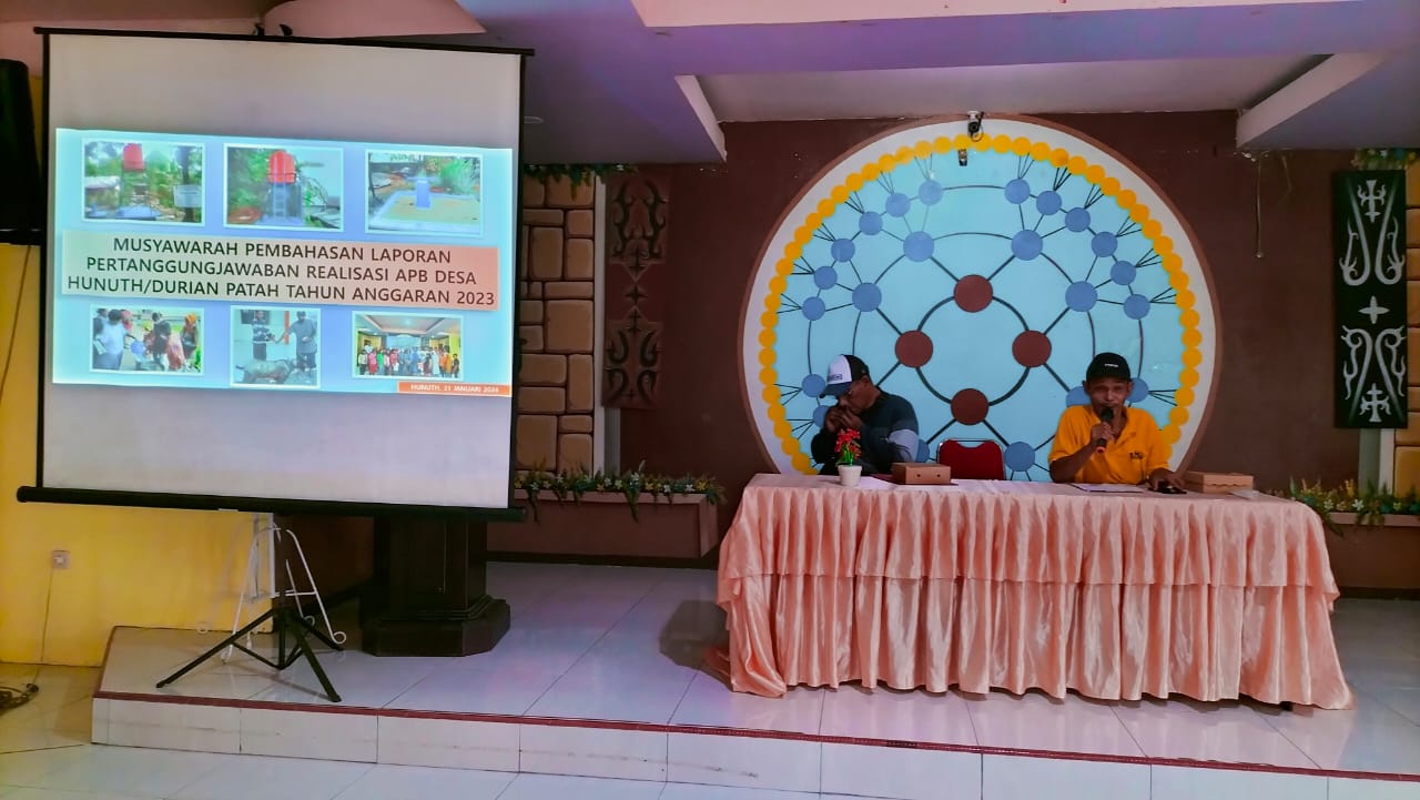 Musyawarah Laporan Pertanggungjawaban Realisasi APBDES 2023